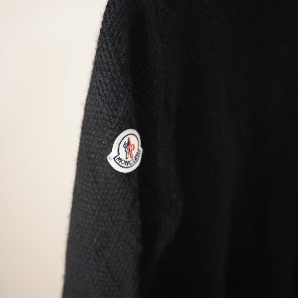 Moncler Black Knit Turtleneck